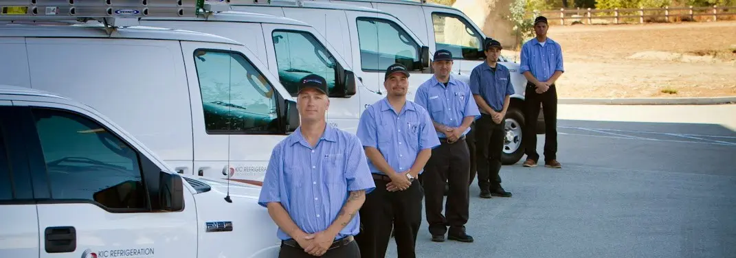 KIC Refrigeration crew ready for Mini Split Repair jobs across East Pasadena